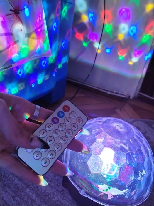 Glob disco cu lumini