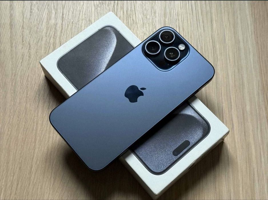 Iphone 15 Pro Max; Blue; 256 GB