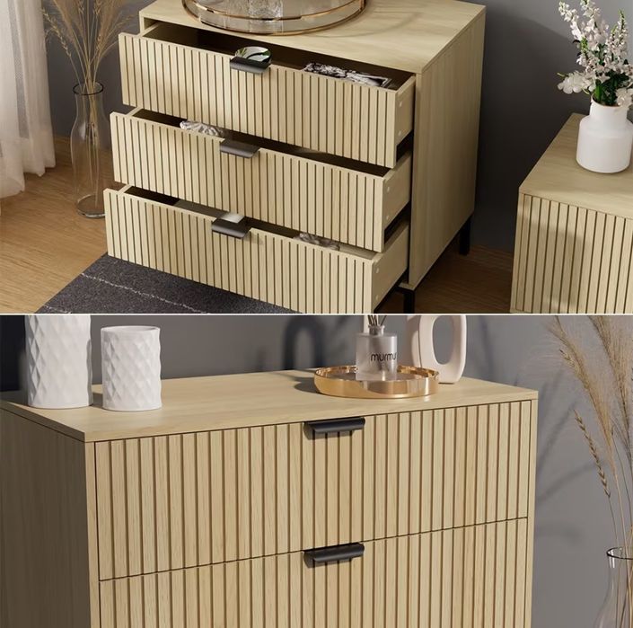 Скрин/комод MDF С 3 чекмеджета 7520