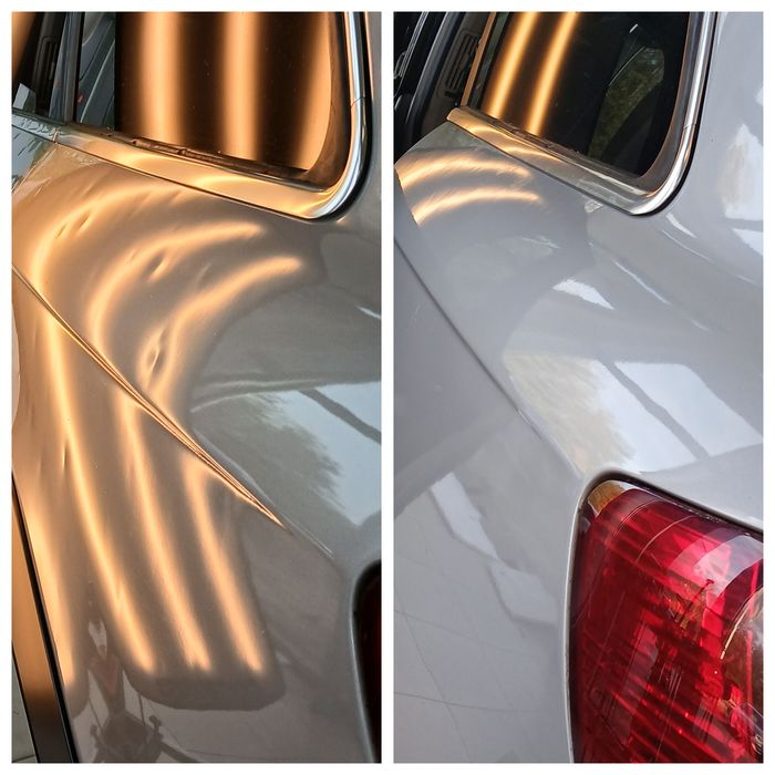 ! ГРАДУШКА / Вдлъбнатини! PDR В. Търново- изправяне на щети от градушк