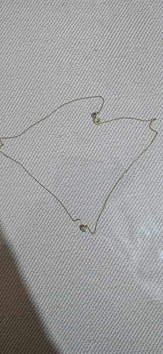 Золотая цепочка с кулоном