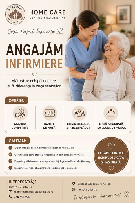Home Care Iasi- centru / camin