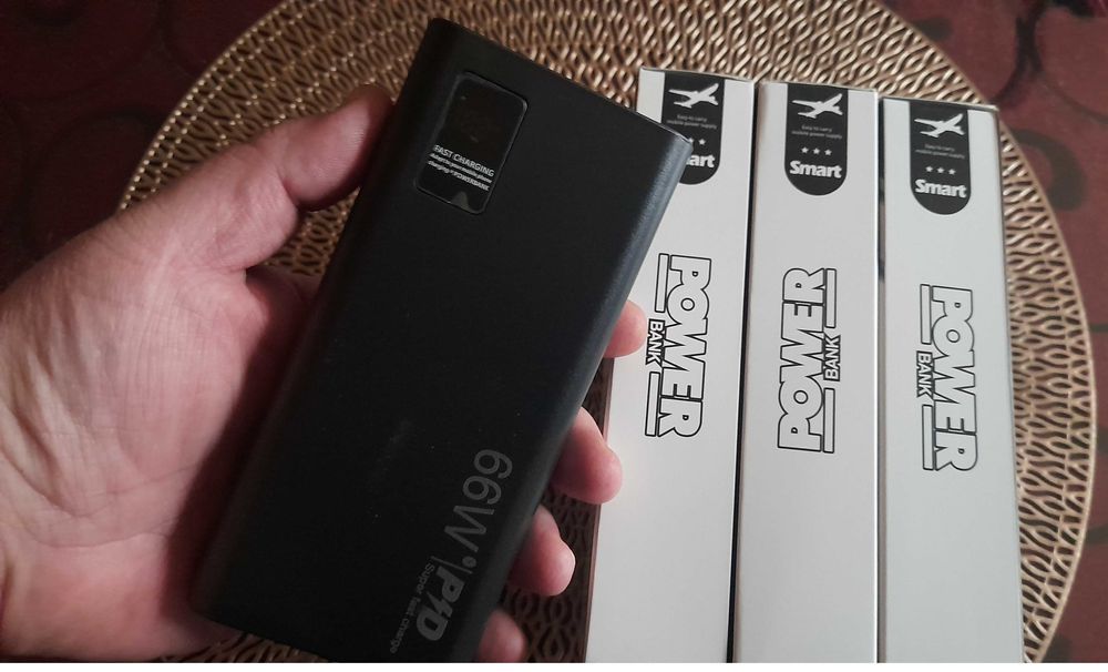 Baterie externa 20000mA powerbank incarcare fast charge 66w , afisaj