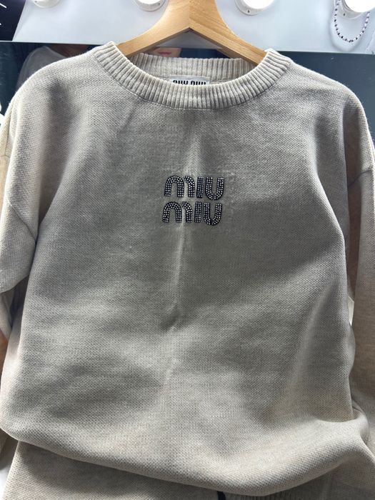 Set  pantalon și plover Miu miu