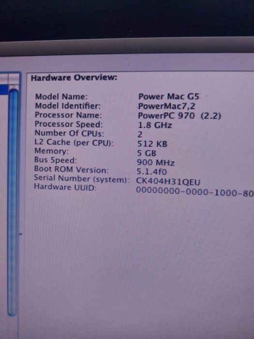 Power Mac G5 A1047 Компютр