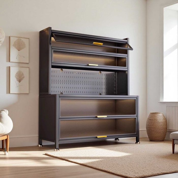 Oshxona uchun po‘lat shkaf/changdan himoya/balkon uchun mos