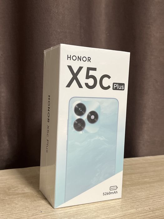 HONOR X5c Plus запечатный 128 гб 5260mAh