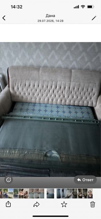 Продам диван с 2 креслами