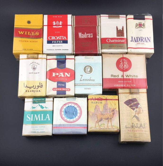 Коллекционные пачки времен СССР