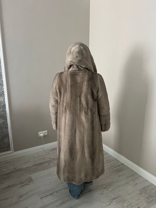 Шуба норкавая + шапка