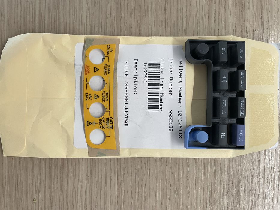 Fluke 789  keypad