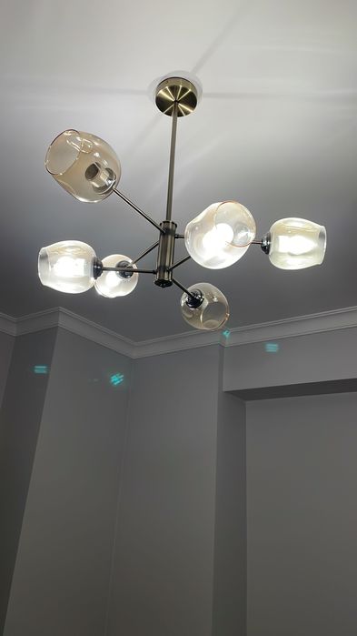 Люстра в виде кругов