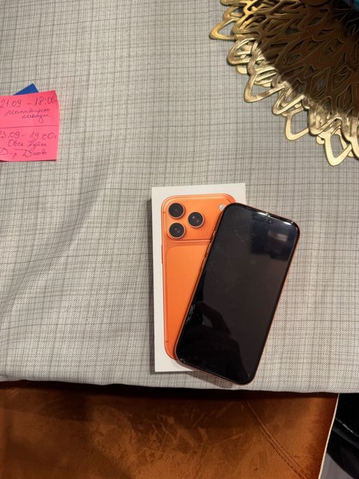 iPhone 17 pro 256gb Cosmic orange