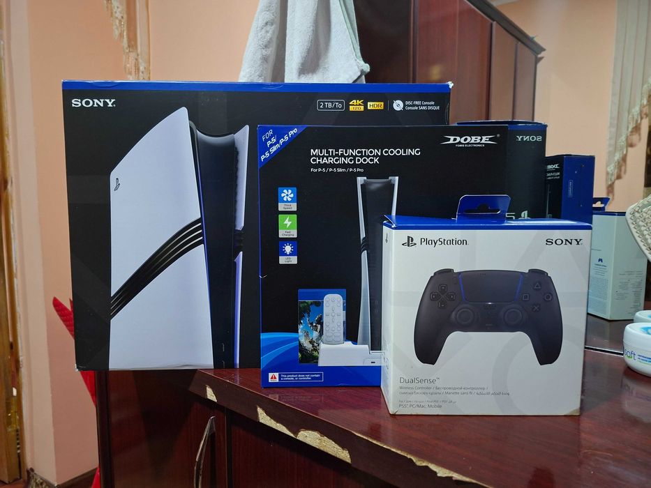 Ps 5 pro super o'yinlari va 2 ta joystik