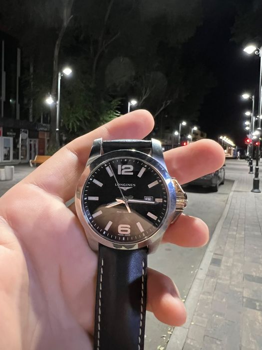 Longines Conquest Quartz — оригинальные швейцарские часы