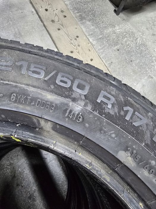 4x 215/60/17 VARA UNIROYAL 2019 Stare excelentă