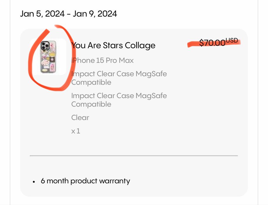 чехол iphone 15 pro max | CASETIFY оригинал | Sneg | айфон 15 про макс