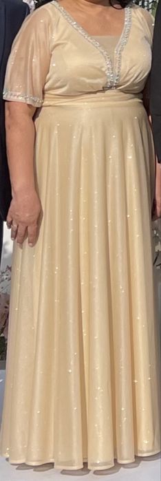 Вечернее плитье один раз надевали