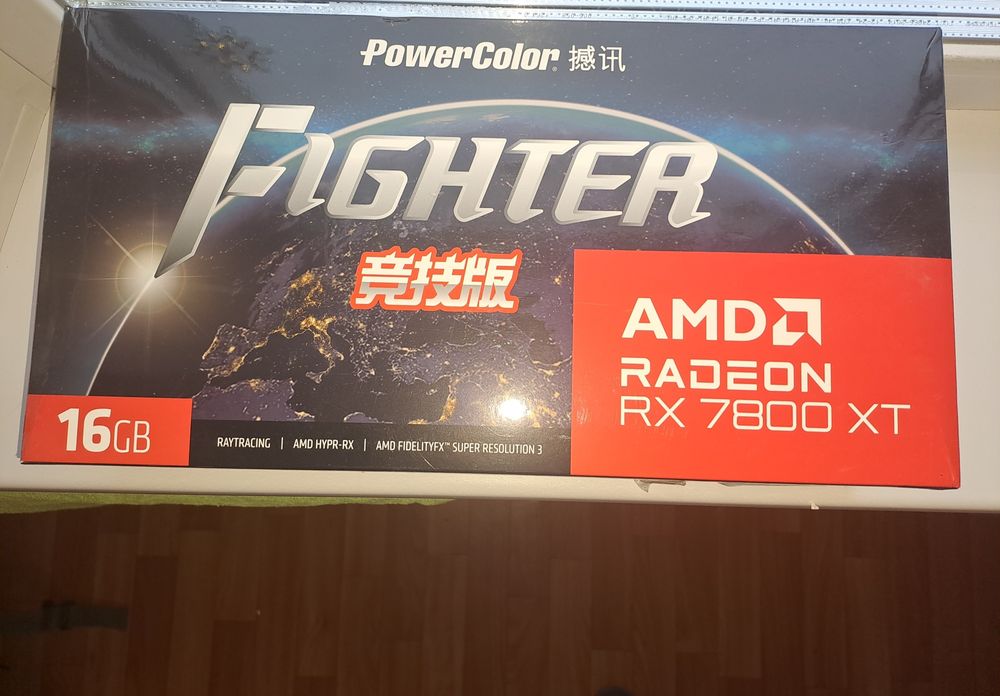 Rx 7800xt powercolor Fighter 16gb