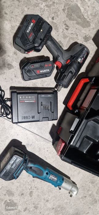 Wurth ,Makita pistol de impact pe acumulator