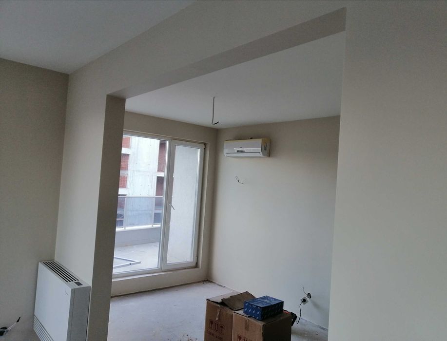 1.20€ Боядисване. Латекс . 3€ Шпакловка. Обръщане прозорци. Гипсокарт