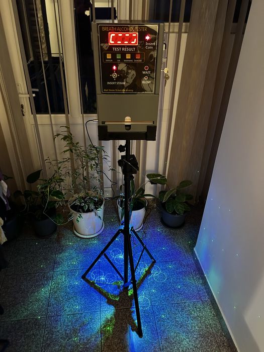 Alcool Test evenimente Mascote//Audio guestbook//Laser//Zapada