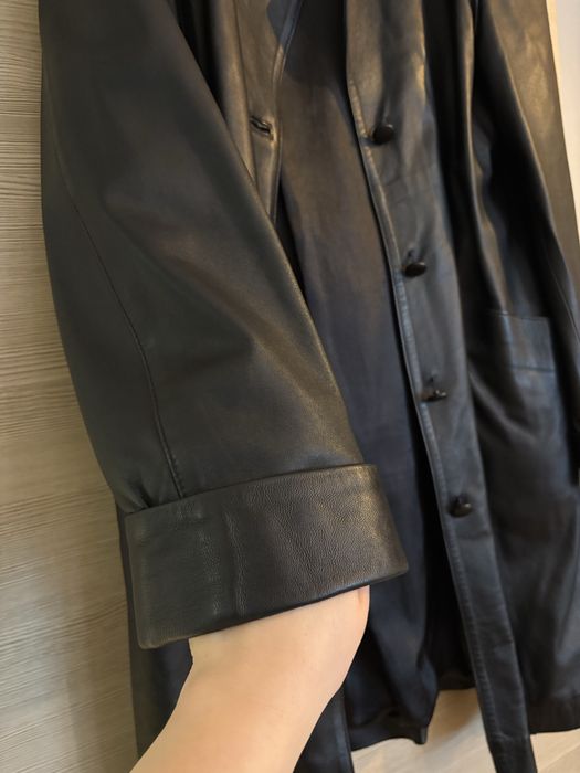 Palton dama, piele naturala