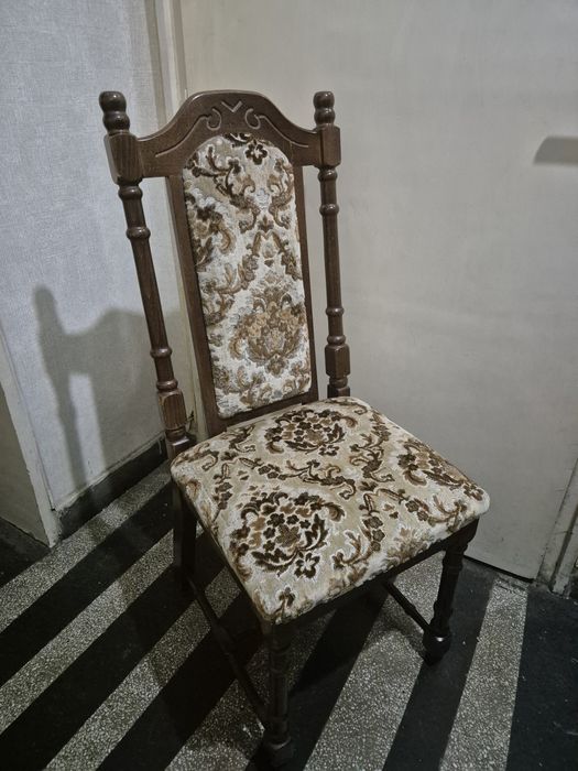 6 Масивни, Трапезни, Кухненски столове