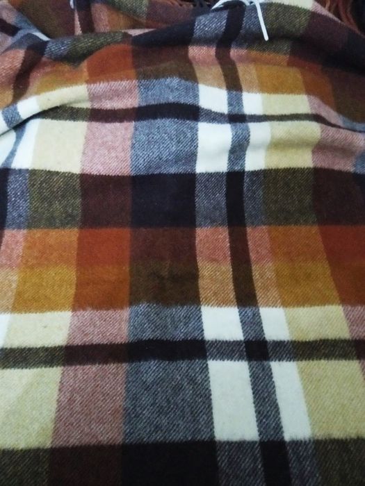 Пледы 100% шерсть.