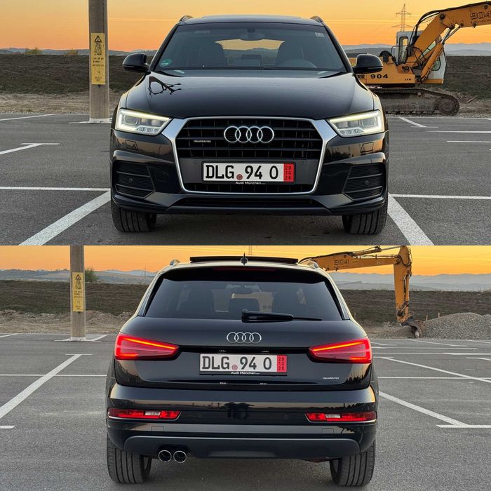 Audi Q3 S-Line Quattro 2.0 TDI 184 CP 2015 Euro 6 Automat