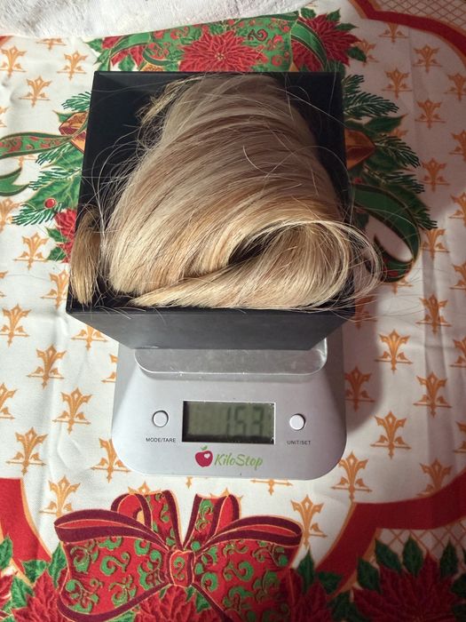 Extensie iestensions blond cu suvite