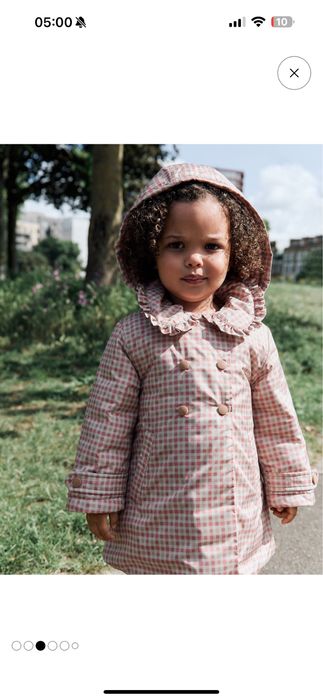 Next Куртка плащ утепленная