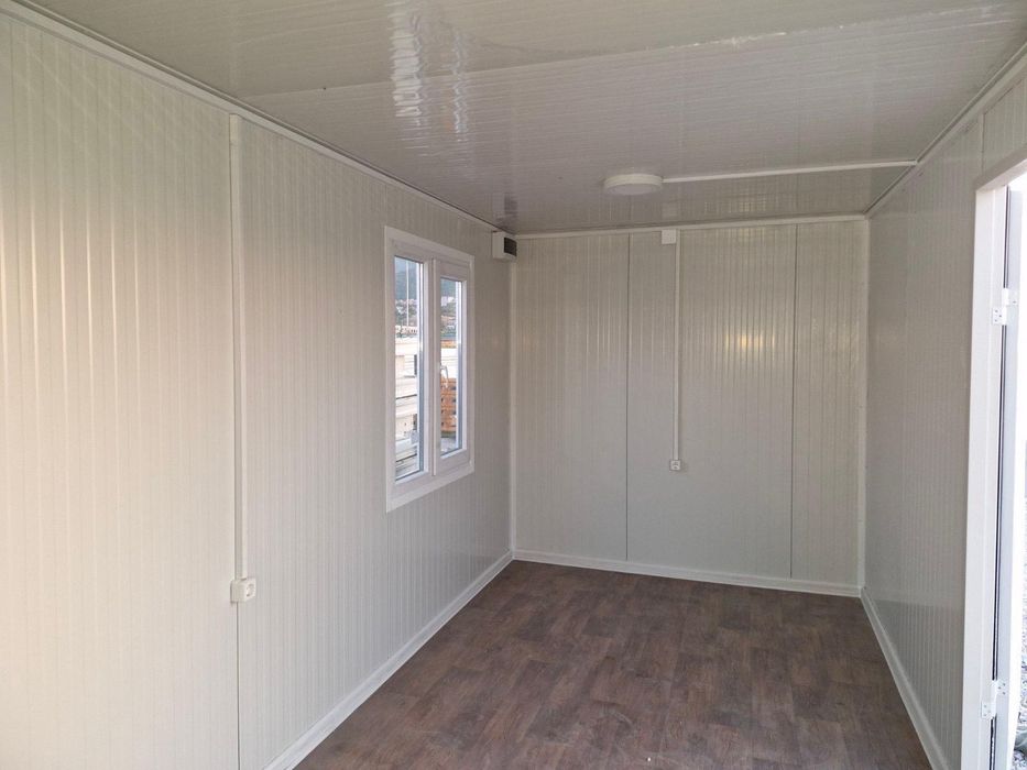 Градинска къща Сглобяем контейнер Павилион за живеене Фургон 6х2.40м