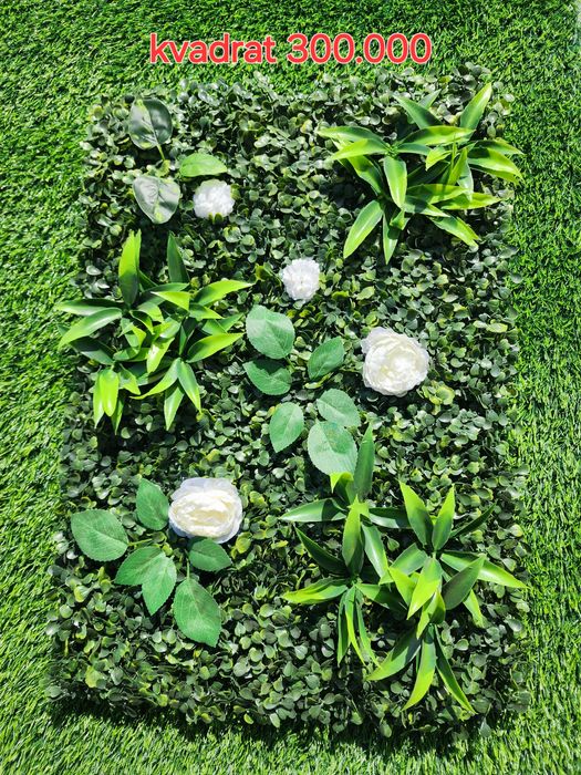 Dekarativne har xil  risunkadagi gullar