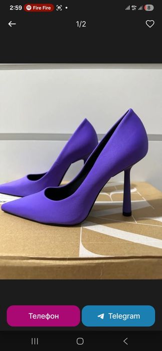 Каблуки Zara 38-39 Размер разгружаю  гардероб