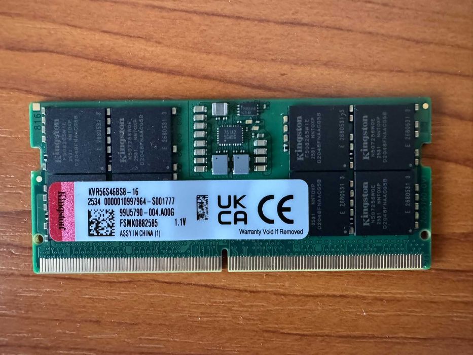 Memorie RAM 16GB DDR5 5600MHz Kingston