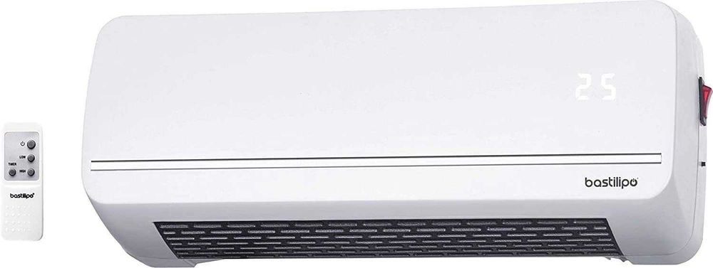 Електрическа печка Bastilipo 2000W духалка с керамичен нагревател