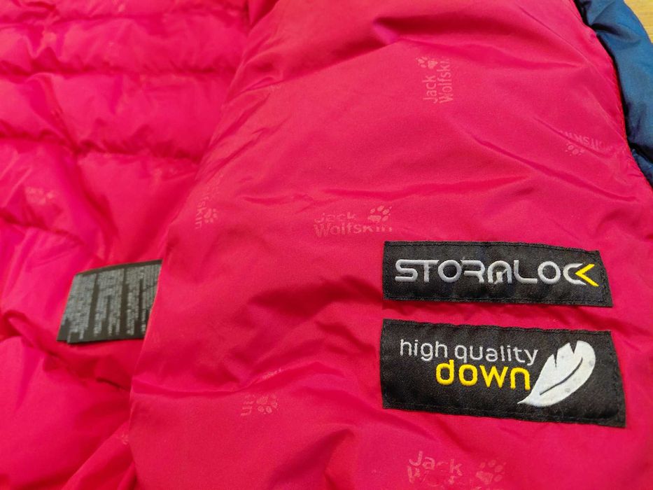 Jack Wolfskin мъжко пухено яке пухенка оригинал 80% пух синьо размер L