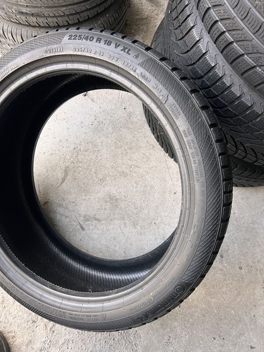 2 anvelope de iarna 225/40/18 continental 6.5 mm!