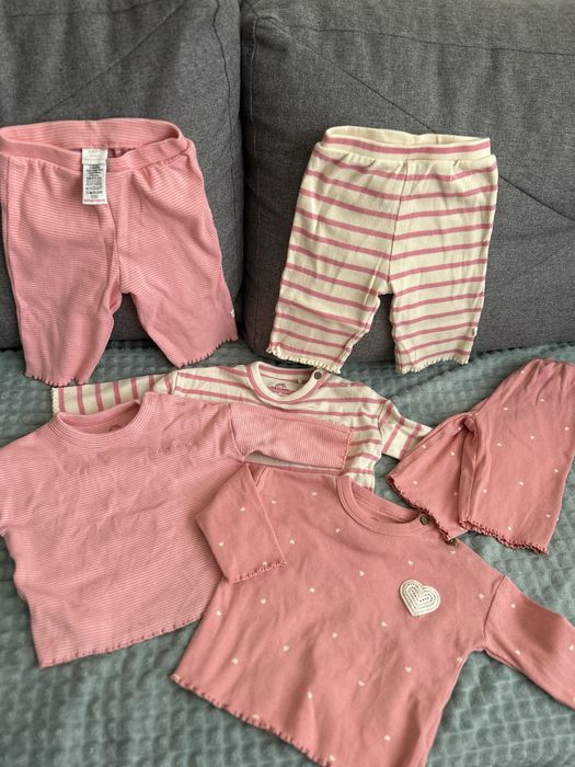 Set pantaloni si bluza 3-6 luni, trening Next