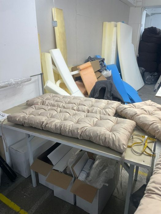 Комплект водоустойчиви възглавници за градински пейки