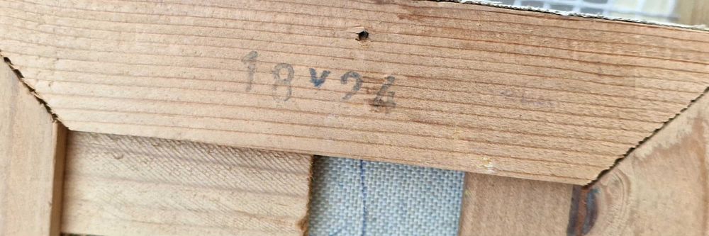 Tablou Pictură Veche Pe Pânză