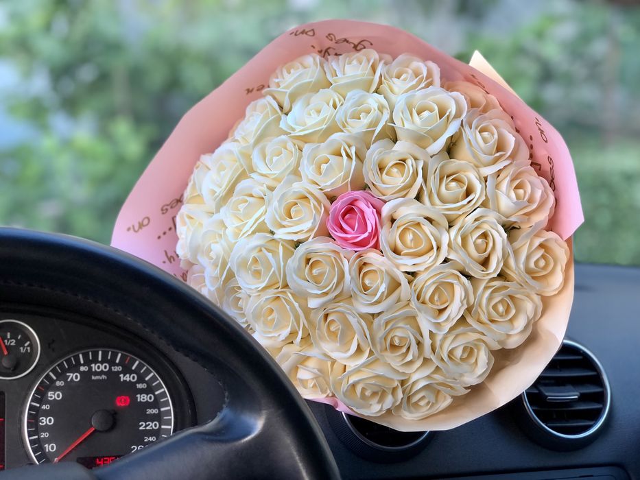 Aranjamente florale de sapun