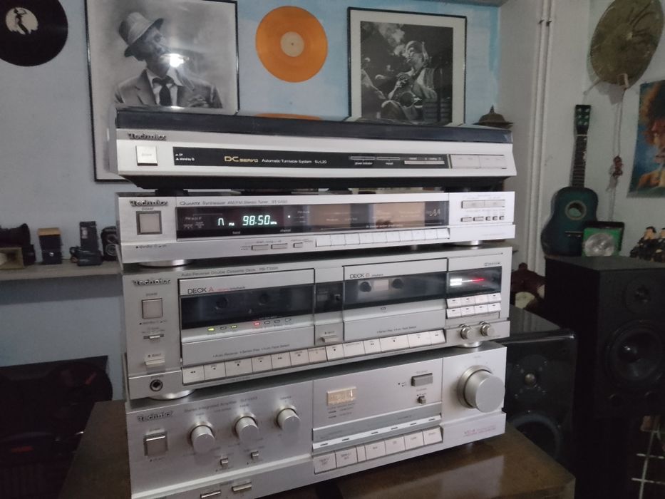 Linie  Technics/ Amplif Technics SU-V 450/ Deck și Tuner Technics