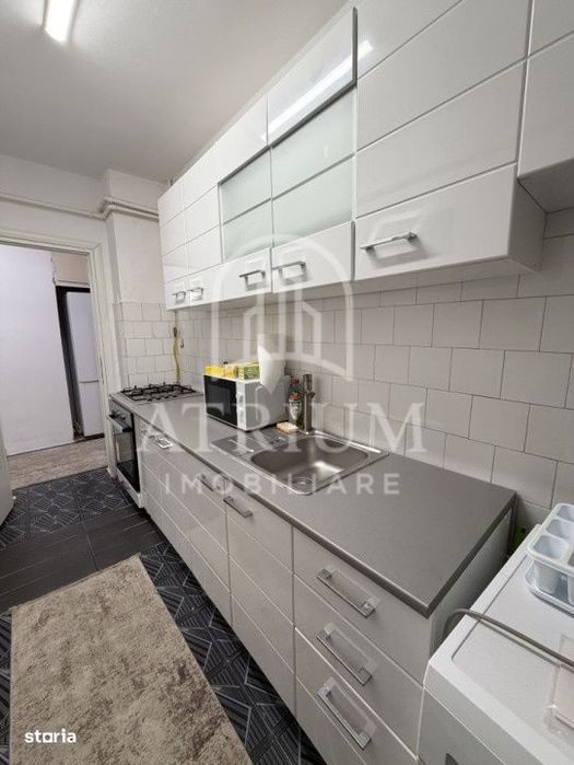 Apartament 43 mp utlili, parter inalt, zona Bucium, Manastur