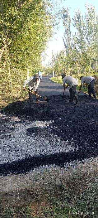 Асфальт хизмати Узбекистан буйлаб
