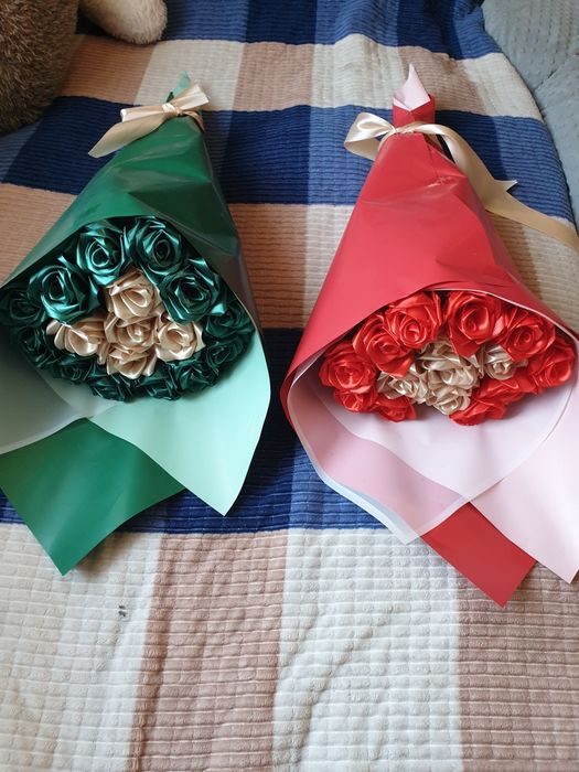 Букет цветов ручной работы