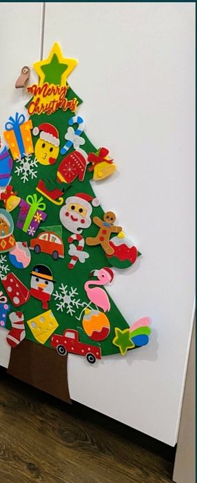 Bradut ornamental din fetru, pentru copii