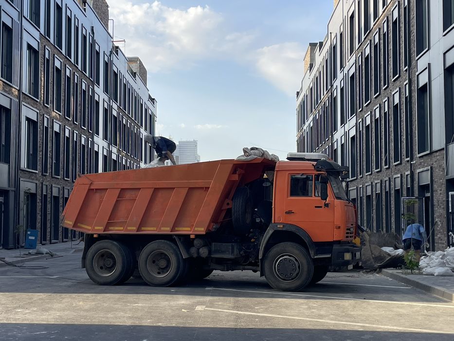 Вывоз мусора на камазе стройтельного отхода, хлама/снос дома