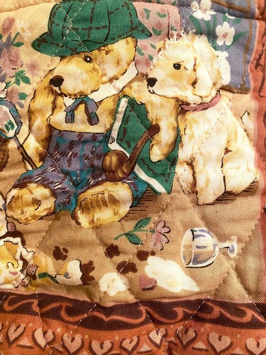 Стеганая сумка тоут